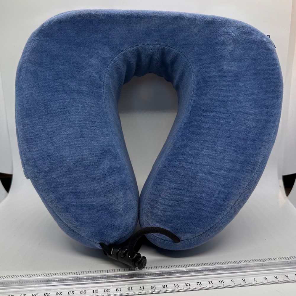 Cabeau‎ Evolution S3 Travel Pillow Neck Support Blue Comfortable Soft - Picture 6 of 11